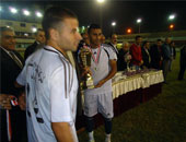 بالصور.. الزرقا بطلاً لكأس "رفعت الفناجيلى" 