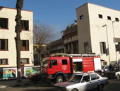 انتداب المعمل الجنائى لمعرفة أسباب حريق بمدرسة ومنزل فى طوخ بالقليوبية