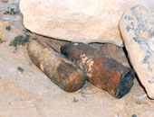 العثور على 4 دانات مدفع من مخلفات الحروب بالشرقية