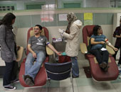 انطلاق حملة للتبرع بالدم بكلية الطب البيطرى جامعة الإسكندرية