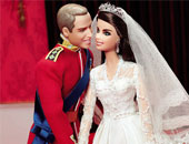 بالصور.. دمى باربى لذكرى السنوية الأولى لزواج ويليام وكيت