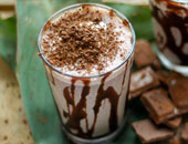 طريقة عمل ميلك شيك الشيكولاتة