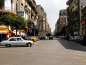 مرور القاهرة يعيد فتح شارع البستان بعد الانتهاء من تغيير تكييف مركزى