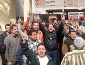 اعتصام سائقين بـ"شرق الدلتا" ودخولهم فى إضراب عن الطعام لصرف مستحقاتهم