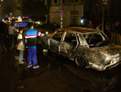 اشتعال النيران فى 6 سيارات بجراج أسفل كوبرى بمنشأة ناصر