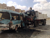 مصرع 6 أردنيين وإصابة 37 أخرين بحادث سير فى الأردن
