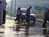 هطول أمطار بكفر الشيخ وحركة الصيد لم تتأثر