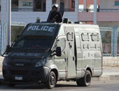 استشهاد ضابط شرطة فى انقلاب مدرعة أثناء مطاردة مسلحين وسط سيناء