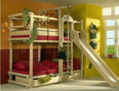 بالصور.. تصميمات جذابة لأسرّة غرف الأطفال