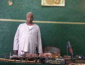  حبس مزارع بنصر النوبة بعد ضبطه وبحوزته 5 أسلحة و500 طلقة 