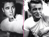 سيل من الانتقادات لجاستين بيبر لتقليده جيمس دين