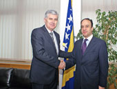 رئيس البوسنة يستقبل السفير المصرى فى سراييفو