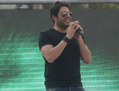 حماقى يحيى حفلات ثانى أيام العيد فى شرم الشيخ