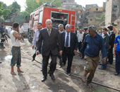 محافظ القاهرة يكلف لجنة هندسية متخصصة لمعاينة عقار الموسكى المحترق