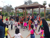 400 طفل يشاركون فى احتفال "آثار الهرم" بيوم اليتيم