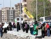 طالبات الإخوان بالأزهر يعاودن للتظاهر بالطبول داخل الجامعة
