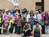 بالصور.. فريق escape ينظم رحلة ترفيهية إلى "إيكادولى" فى النوبة 