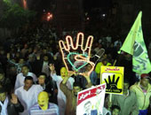 الأمن يفض مسيرة ليلية للإخوان ببنى سويف