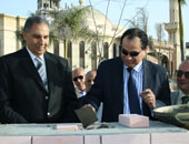 وضع حجر الأساس لقصر ثقافة دمنهور 