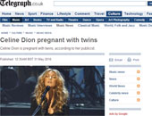 حمل "سيلين ديون" بتوأم بعد 5 محاولات تلقيح الصناعى