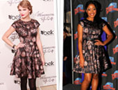 ظهور تيلور سويفت وكيكى بالمر بنفس "الفستان"