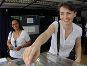مراكز الاقتراع فى فرنسا تستعد لاستقبال المصوتين فى الانتخابات الرئاسية