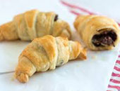 طريقة عمل الكرواسون بالنوتيلا