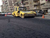 محافظة القاهرة تبدأ رصف الطريق الواصل من شارع زهراء المعادى حتى الأوتوستراد