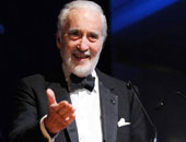 تكريم الممثل كريستوفر لى فى مهرجان لندن السينمائى