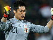 كواشيما اليابانى ثانى حارس آسيوى يتصدى لضربة جزاء بالمونديال