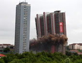 مصرع 17 شخص فى انهيار مبنى بوسط الصين