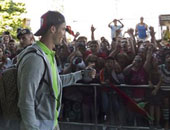 بالصور.. استقبال الأبطال لبعثة البرتغال فى لشبونة