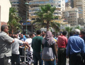 تجمهر العشرات أمام قسم ثان المحلة احتجاجا على اختفاء سيدة وطفليها