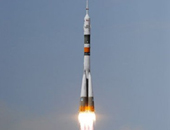 اطلاق صاروخ روسى يحمل أقمارا اصطناعية أوروبية إلى الفضاء
