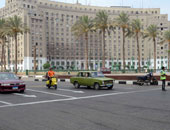 سيولة مرورية بـ"وسط القاهرة".. وتمركز أمنى بمحيط"المتحف المصرى"