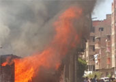 حريق بمصنع لإنتاج الإسفنج بمدينة العاشر من رمضان بالشرقية