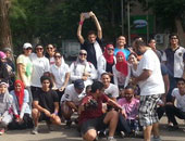 بالصور.. "لمة رمضان" تنظم ماراثونى دراجات وجرى من أجل الخير