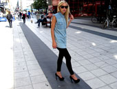 بالصور.. الجاكت الجينز القصير يعود بقوة هذا الصيف