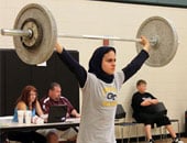 هبة صالح تحقق المركز الرابع فى بطولة العالم للأثقال