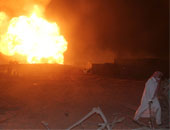 انفجار بئر نفطى للمحطة "10" بالواحات الليبية