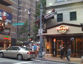 حريق ضخم يلتهم مبنى المحكمة فى مدينة روم بولاية جورجيا الأمريكية