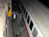خروج عربة قطار عن القضبان بالتل الكبير دون إصابات