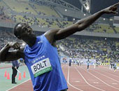 "بولت" يفوز بذهبية سباق العدو ويحطم الرقم الأوليمبى