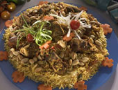 طريقة عمل أرز بسمتى باللحم 