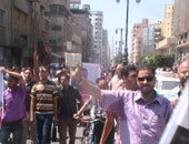 الإخوان يتفرقون من أمام مسجد المحروسة بالمهندسين