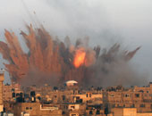 جيش الاحتلال يدمر مبنى يستخدمه الجهاد الإسلامى فى إطلاق الصواريخ