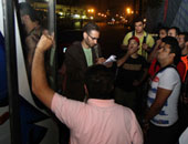 توافد الصحفيين على هيلتون رمسيس استعدادا للمشاركة فى قافلة غزة