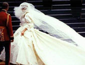 بالصور.. فساتين زفاف النجمات والأميرات من الذكرى الجميلة إلى المتاحف.. موديلات "ديانا" و"جريس كيلى" فى المقدمة.. وتصميم "الأميرة كيت" الأجمل والأغلى.. وكيم كاردشيان ارتدت 3 فساتين بحفل زفافها