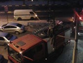 4 سيارات إطفاء للسيطرة على آثار انفجار محطة بترول مسطرد بالقليوبية