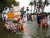 فرق إنقاذ تجلى 50 ألف شخص من فيضانات بجنوب باكستان